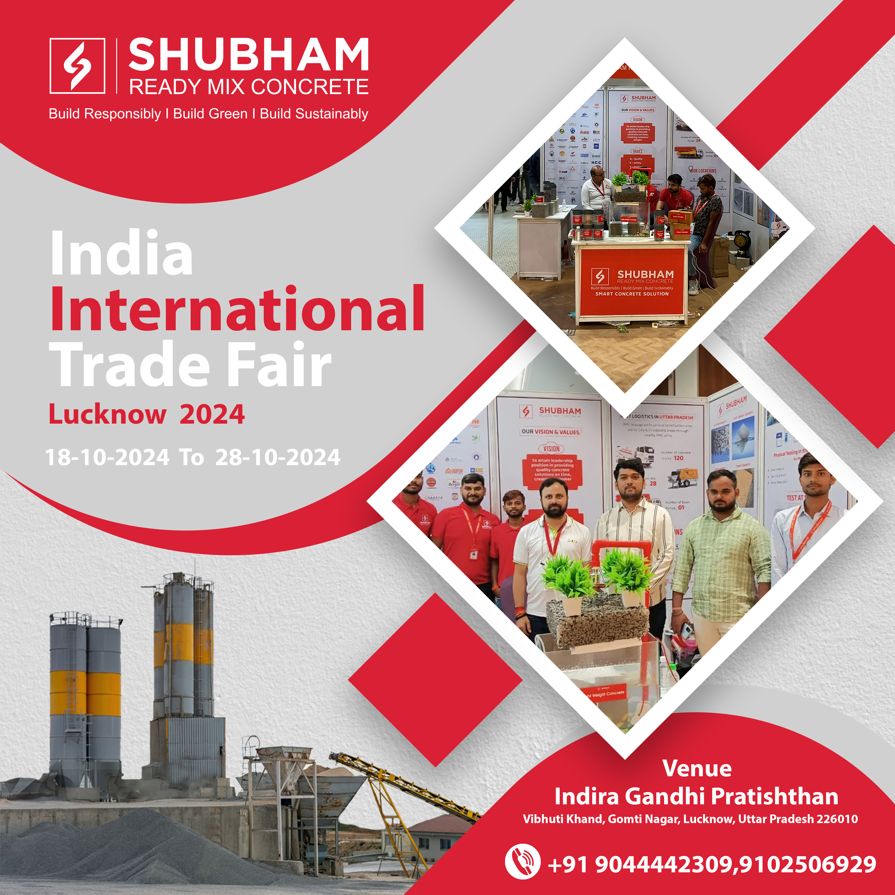 Shubham RMC to Showcase at India International Trade Fair 2024 in Lucknow